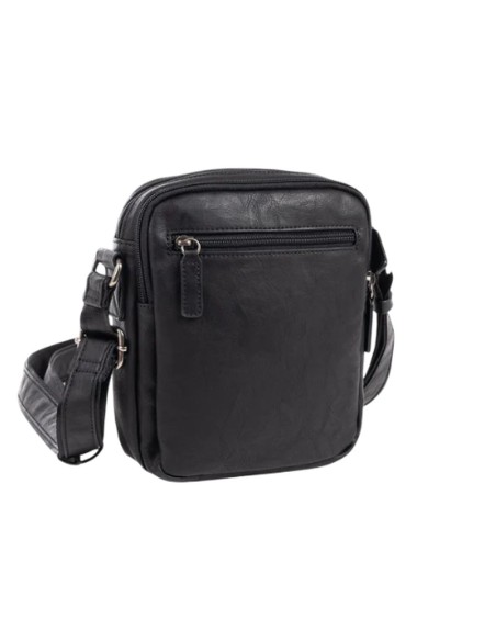 Bolso Bandolera Doble Juvenil Matties 40171-20 Negro Bolso Bandolera Doble Juvenil Matties 40171-20 Negro