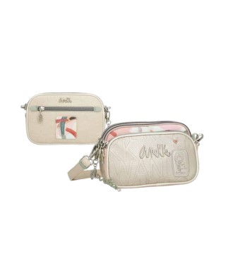 Bolso Bandolera Doble Mujer Anekke Smart