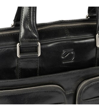 Portaordenador Piel Matties Negro 2
