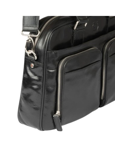 Portaordenador Piel Matties Negro | Comprar Portaordenador Piel Mat...