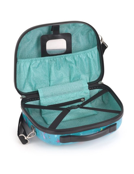 Set de maleta de cabina y neceser Gabol ACQUA Set de maleta de cabina y neceser Gabol ACQUA