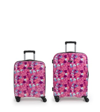Set de maleta cabina y mediana Gabol CLOVER