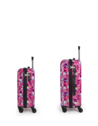Set de maleta cabina y mediana Gabol CLOVER