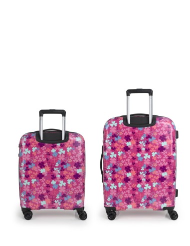 Set de maleta cabina y mediana Gabol CLOVER