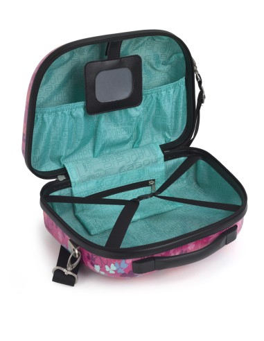 Set de maleta de cabina, mediana y neceser Gabol CLOVER