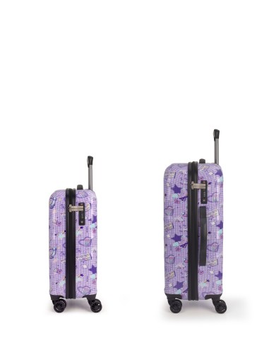 Set de maleta cabina y mediana Gabol FUNNY