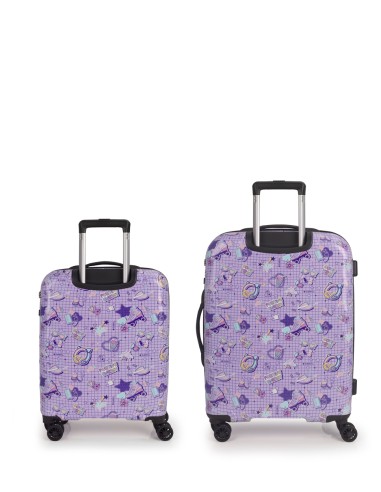 Set de maleta cabina y mediana Gabol FUNNY