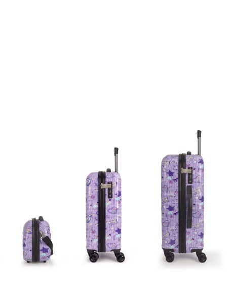 Set de maleta de cabina, mediana y neceser Gabol FUNNY Set de maleta de cabina, mediana y neceser Gabol FUNNY