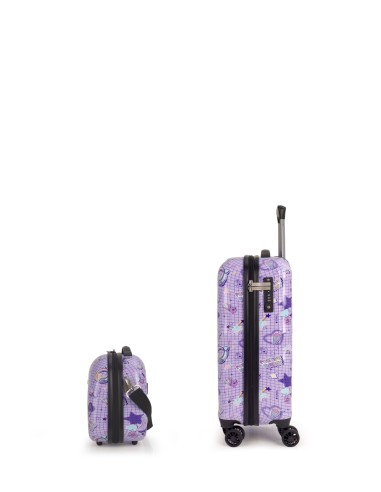 Juego de maleta de cabina y neceser FUNNY