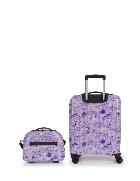 Juego de maleta de cabina y neceser FUNNY