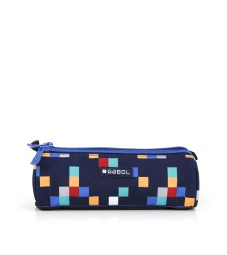 Estuche triple Gabol CUBIK