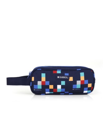 Estuche triple Gabol CUBIK