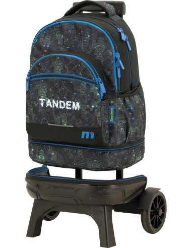 Mochila Carro Fijo Compact Desmontable Ruedas Grandes Tandem Maps
