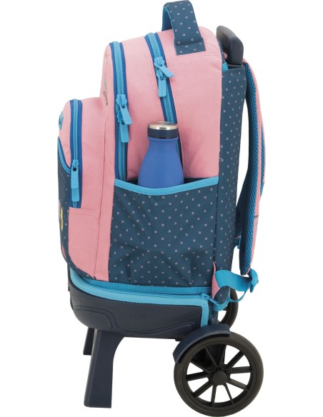 Mochila Carro Fijo Compact Desmontable Ruedas Grandes Tandem Happen