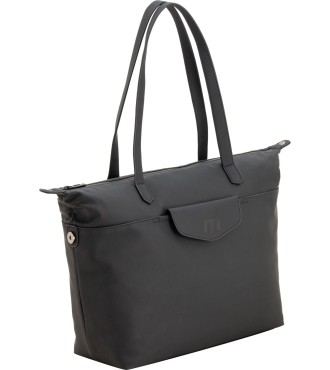 Bolso Doble Asa C/Bandolera Tandem City Waterproof Altea G Negro