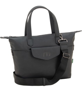 Bolso Doble Asa Corta C/Bandolera Tandem City Waterproof Altea P Negro