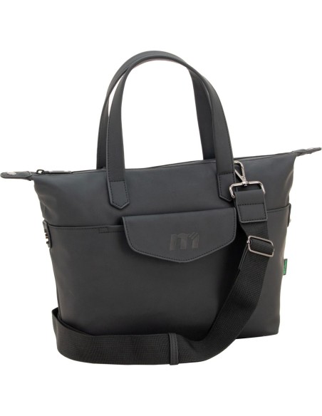 Bolso Doble Asa Corta C/Bandolera Tandem City Waterproof Altea P Negro Bolso Doble Asa Corta C/Bandolera Tandem City Waterproof Altea P Negro