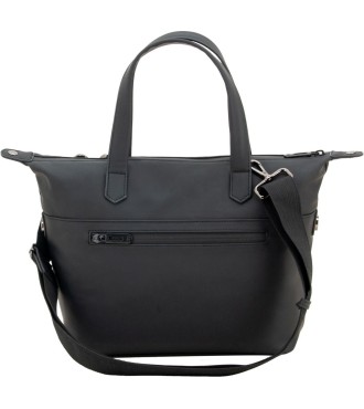 Bolso Doble Asa Corta C/Bandolera Tandem City Waterproof Altea P Negro 2