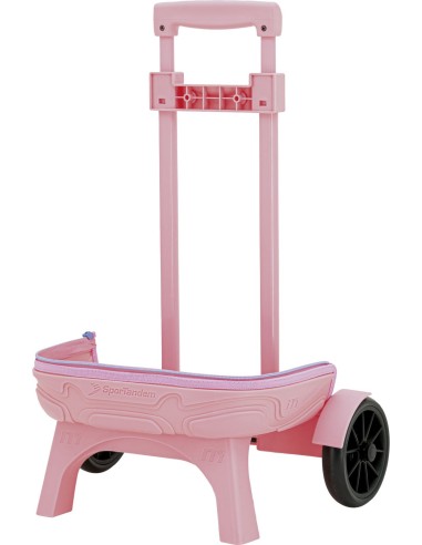 Mochila Carro Fijo Compact Desmontable Ruedas Grandes Tandem Flowfly