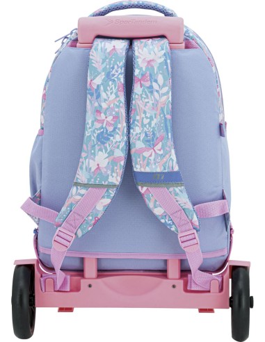 Mochila Carro Fijo Compact Desmontable Ruedas Grandes Tandem Flowfly