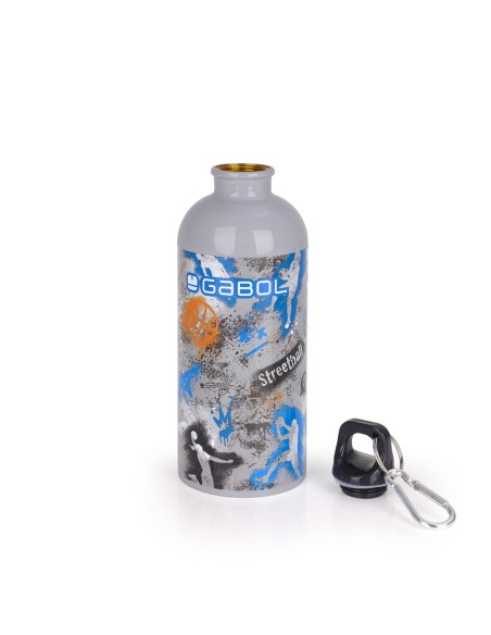 Botella de acero inoxidable Gabol FREEDOM Portatodo Estuc...