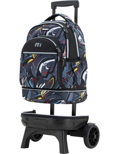 Mochila Carro Fijo Compact Desmontable Ruedas Grandes Tandem Graff
