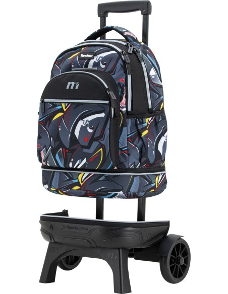 Mochila Carro Fijo Compact Desmontable Ruedas Grandes Tandem Graff