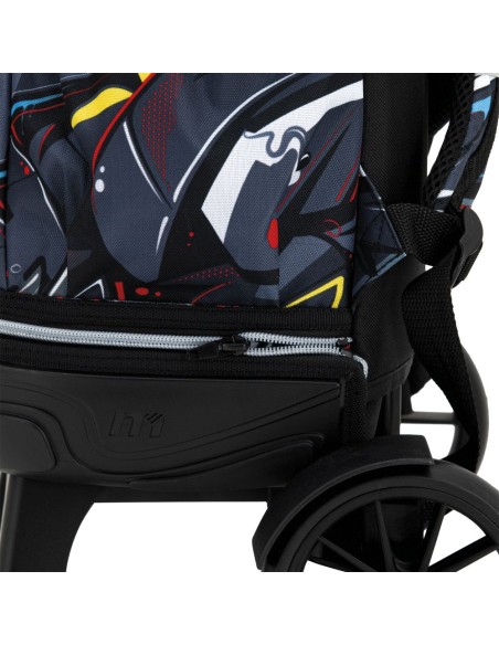 Mochila Carro Fijo Compact Desmontable Ruedas Grandes Tandem Graff