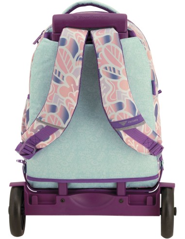 Mochila Carro Fijo Compact Desmontable Ruedas Grandes Tandem Privata Garden