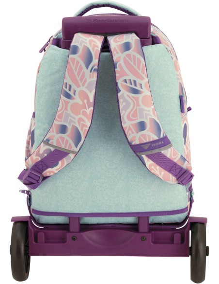 Mochila Carro Fijo Compact Desmontable Ruedas Grandes Tandem Privata Garden