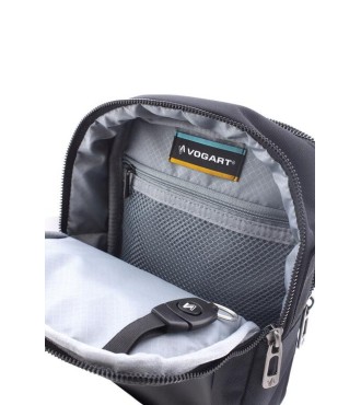 Bolso Bandolera S Hombre Fancy Vogart Negro 2