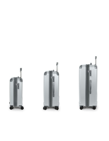 Set 3 Maletas C22-M-L Gabol Balance XP Plata Juego de Mal...