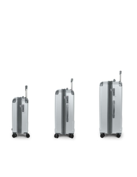 Set 3 Maletas C22-M-L Gabol Balance XP Plata Juego de Mal...