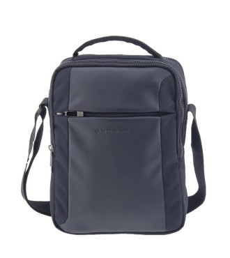 Bolso Bandolera Mediano C/Asa Hombre Fancy Vogart Negro