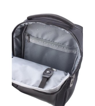 Bolso Bandolera Grande C/Asa Hombre Fancy Vogart Negro 2