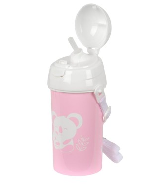BOTELLA 500ml APERTURA AUTOM. CON PAJITA SAFTA PREESCOLAR "KOALA" 2
