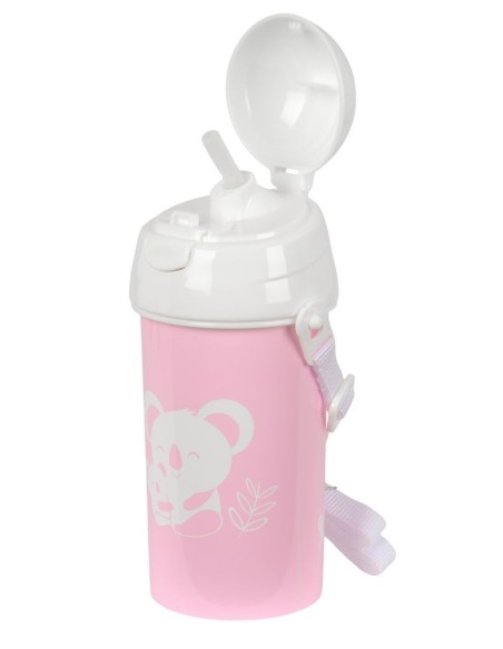 BOTELLA 500ml APERTURA AUTOM. CON PAJITA SAFTA PREESCOLAR "KOALA" BOTELLA 500ml APERTURA AUTOM. CON PAJITA SAFTA PREESCOLAR "KOALA"