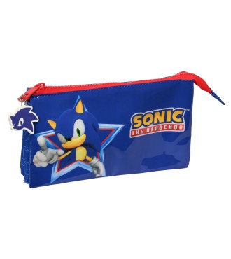 PORTATODO TRIPLE SONIC "LET'S ROLL" | Comprar PORTATODO TRIPLE SONI...