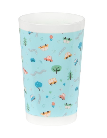 SET DE PLATOS, CUBIERTOS Y VASO SAFTA PREESCOLAR "COCHES" SET DE PLATOS, CUBIERTOS Y VASO SAFTA PREESCOLAR "COCHES"