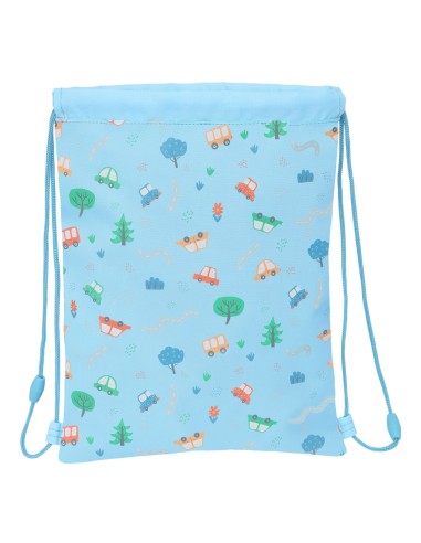 SACO PLANO JUNIOR SAFTA PREESCOLAR "COCHES"