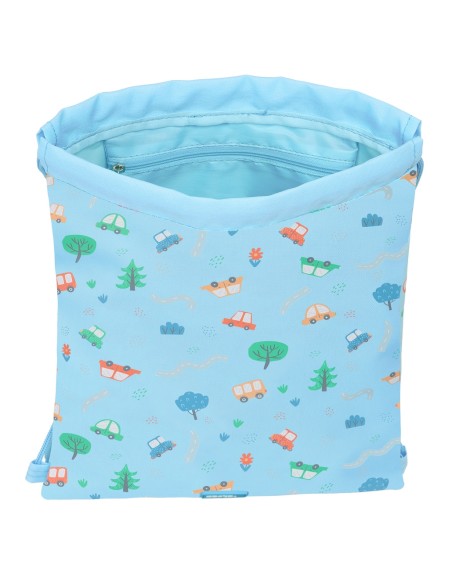 SACO PLANO JUNIOR SAFTA PREESCOLAR "COCHES" SACO PLANO JUNIOR SAFTA PREESCOLAR "COCHES"