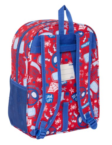 MOCHILA INFANTIL BOLSILLOS ADAPT.CARRO SPIDEY "RESCUE"