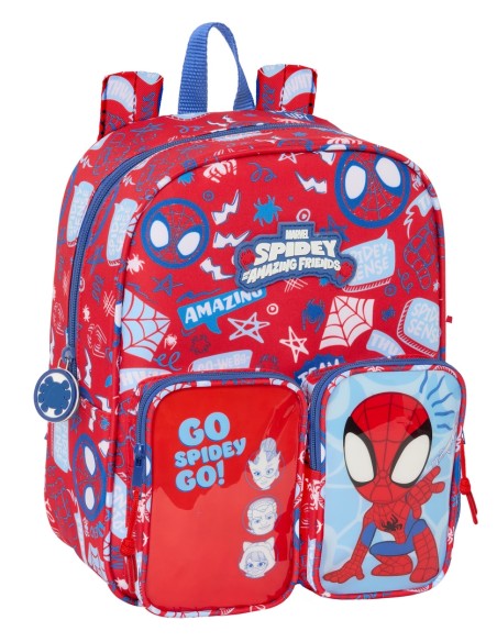 MOCHILA GUARDERIA BOLSILLOS ADAPT.CARRO SPIDEY "RESCUE" MOCHILA GUARDERIA BOLSILLOS ADAPT.CARRO SPIDEY "RESCUE"