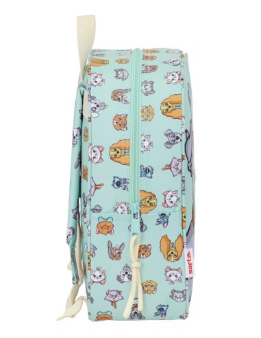 MOCHILA GUARDERIA INTERCAMBIABLE CATS & DOGS