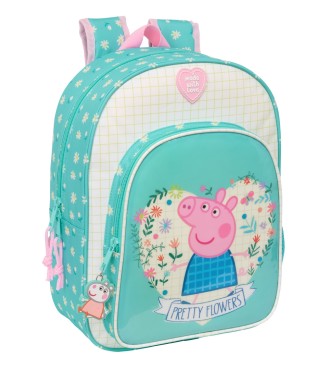 MOCHILA INFANTIL ADAPT.CARRO PEPPA PIG "PRETTY FLOWERS"