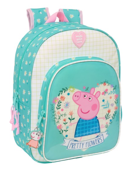 MOCHILA INFANTIL ADAPT.CARRO PEPPA PIG "PRETTY FLOWERS" MOCHILA INFANTIL ADAPT.CARRO PEPPA PIG "PRETTY FLOWERS"