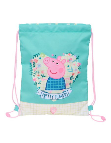 SACO PLANO JUNIOR PEPPA PIG "PRETTY FLOWERS" SACO PLANO JUNIOR PEPPA PIG "PRETTY FLOWERS"