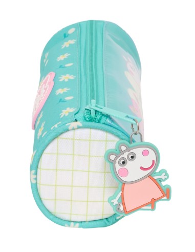 PORTATODO REDONDO PEPPA PIG "PRETTY FLOWERS"