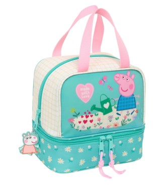 PORTAMERIENDAS TERMO PEPPA PIG "PRETTY FLOWERS"