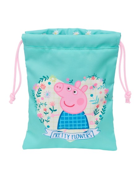 SAQUITO MERIENDA PEPPA PIG "PRETTY FLOWERS" SAQUITO MERIENDA PEPPA PIG "PRETTY FLOWERS"